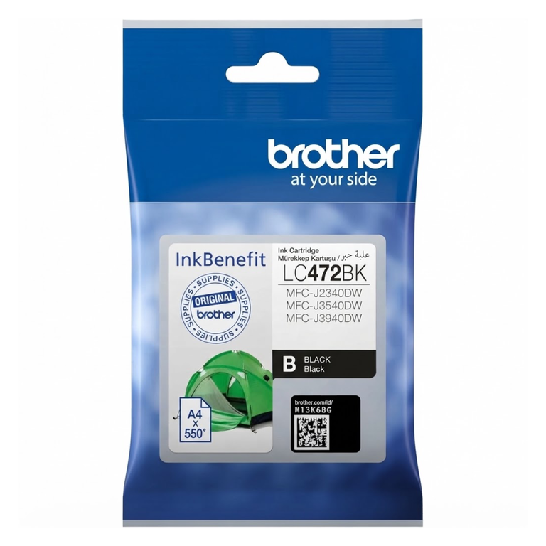 Brother LC-472 Black